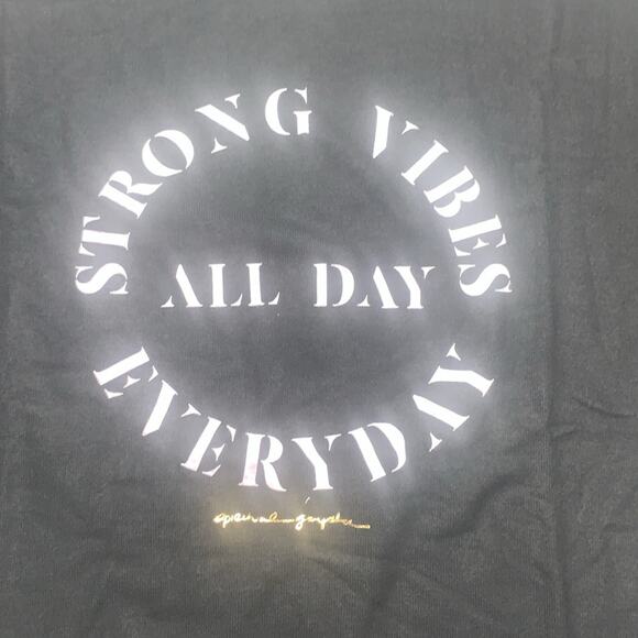 SPIRITUAL GANGSTER Strong Vibes Sweatshirt. Black. Medium - Picture 2 of 10